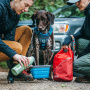 Kurgo Futterbehälter Futtertasche Kibble Carrier für unterwegs in Küsten blau