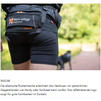 Non-stop dogwear Laufgurt Leinengurt caniX Belt M  70-108cm