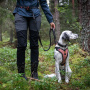 Non-stop dogwear Leine Touring Bungee adjustable 23mm verstellbar in schwarz