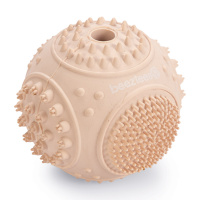 Beeztees Puppy Dental Ball Welpenball Snackball rosa