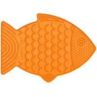 LickiMat FELIX Schleckmatte Leckmatte 22x16cm für kleine Hunde Welpen Katzen TÜRKIS