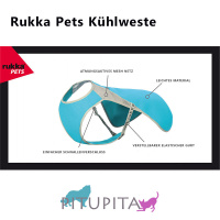 Rukka Pets Kühlweste tomato rot XS