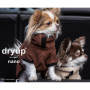 DryUp Trocken Cape Hundebademantel NANO für ganz kleine Hunde in pink 20cm Rückenlänge