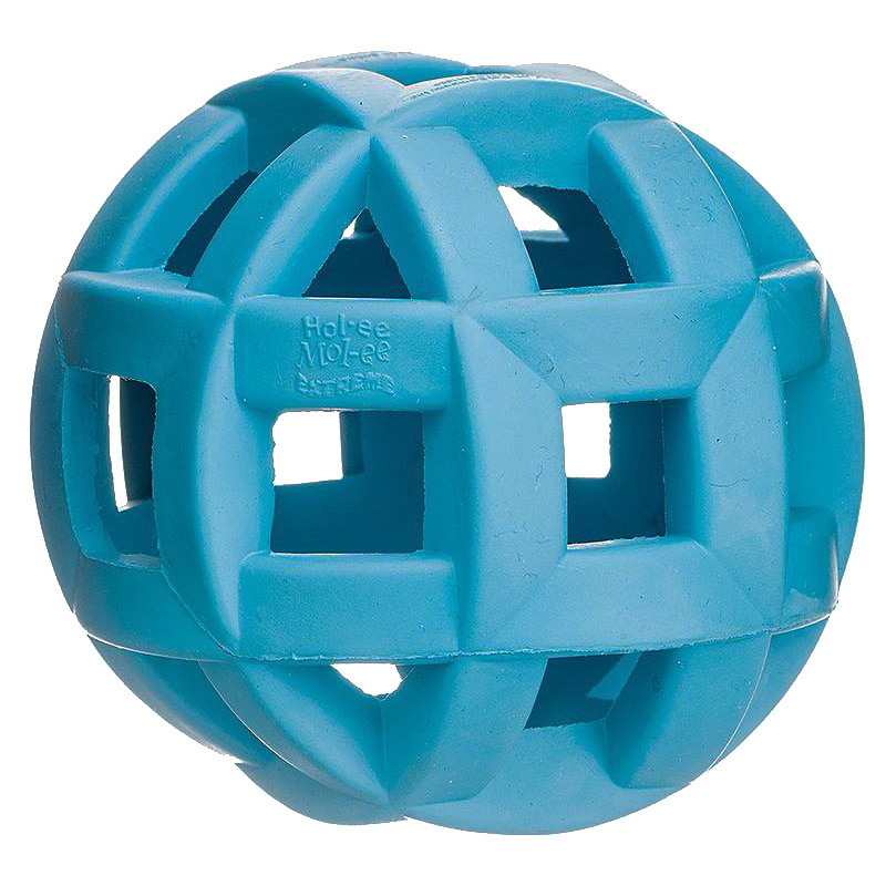JW Hol-EE Roller Gitterball X robust 11cm BLAU - 11cm