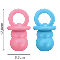 KONG  Puppy Binkie S 12 cm x 6,3 cm S in blau