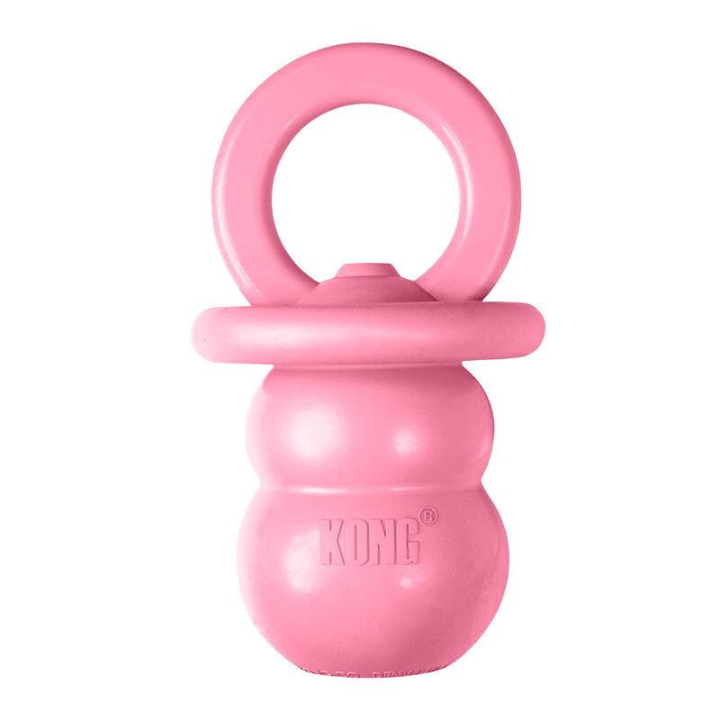 KONG  Puppy Binkie S 12 cm x 6,3 cm S in pink