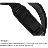 Non-stop dogwear Rock Brustgeschirr Hundegeschirr leicht und atmungsaktiv