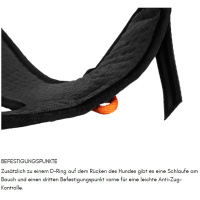 Non-stop dogwear Rock Brustgeschirr Hundegeschirr leicht und atmungsaktiv XS