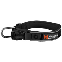 Non-stop dogwear Roam Halsband gepolstert und verstellbar in schwarz 3XL  60-65 cm