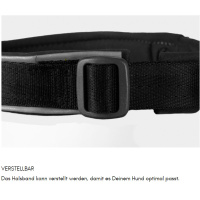 Non-stop dogwear Roam Halsband gepolstert und verstellbar in lila violett M   40-45 cm