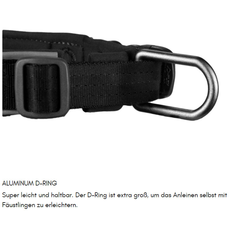 Non-stop dogwear Roam Halsband gepolstert und verstellbar in lila violett L     45-50 cm