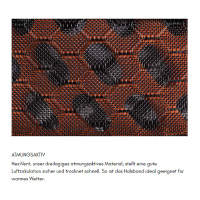 Non-stop dogwear Rock Halsband leicht atmungsaktiv gepolstert XL  55-65 cm