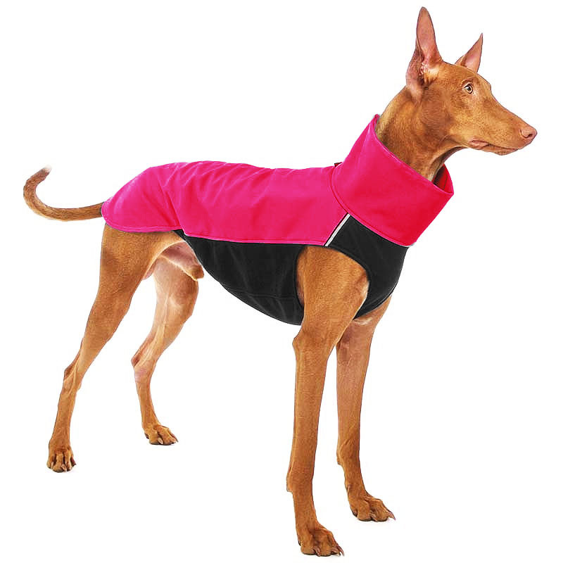 Sofadogwear Hachico V2 sportlicher Softshell Pullover in magenta pink