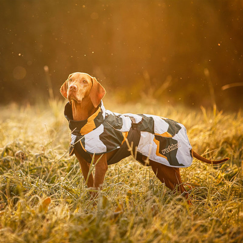 Rukka Pets Wintermantel Stormy Camo Camouflage 45