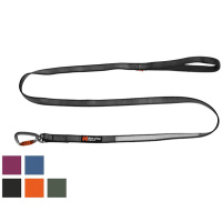 Non-stop dogwear Move Leash robuste Hundeleine in 5 Farben orange 1.5m - 10mm breit