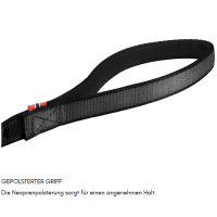 Non-stop dogwear Move Leash robuste Hundeleine in 5 Farben orange 1.5m - 15mm breit