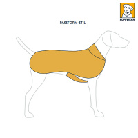 Ruffwear Vert Hundemantel in Canyonlands Orange rot XXS  -  33-43cm Brust