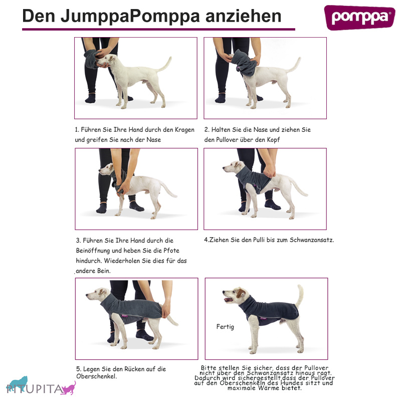 Pomppa Jumppa Fleece Pullover JumppaPomppa in petrol