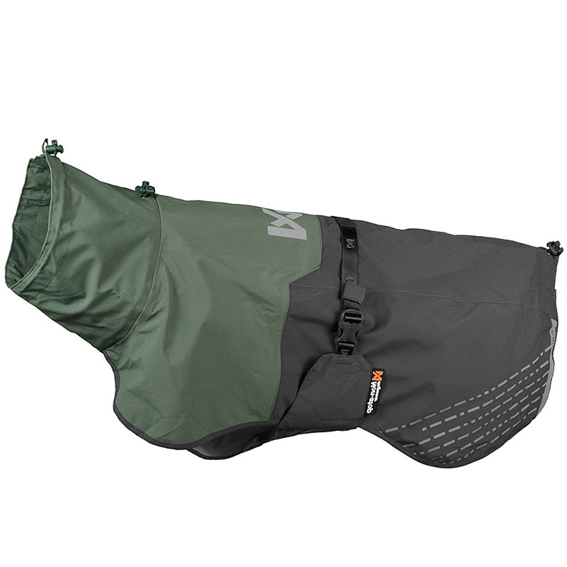 Non-stop Dogwear toller Regenmantel FJORD oliv grau Größe 50
