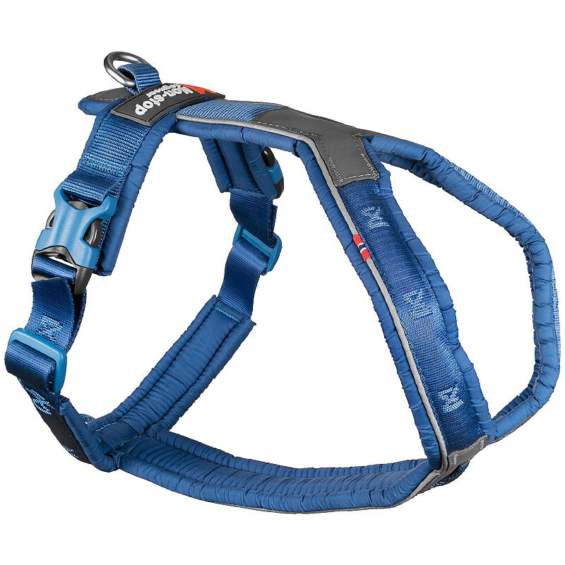 Non-stop dogwear Line 5.0 Brustgeschirr Hundegeschirr in blau 8  Brust 67-102 cm