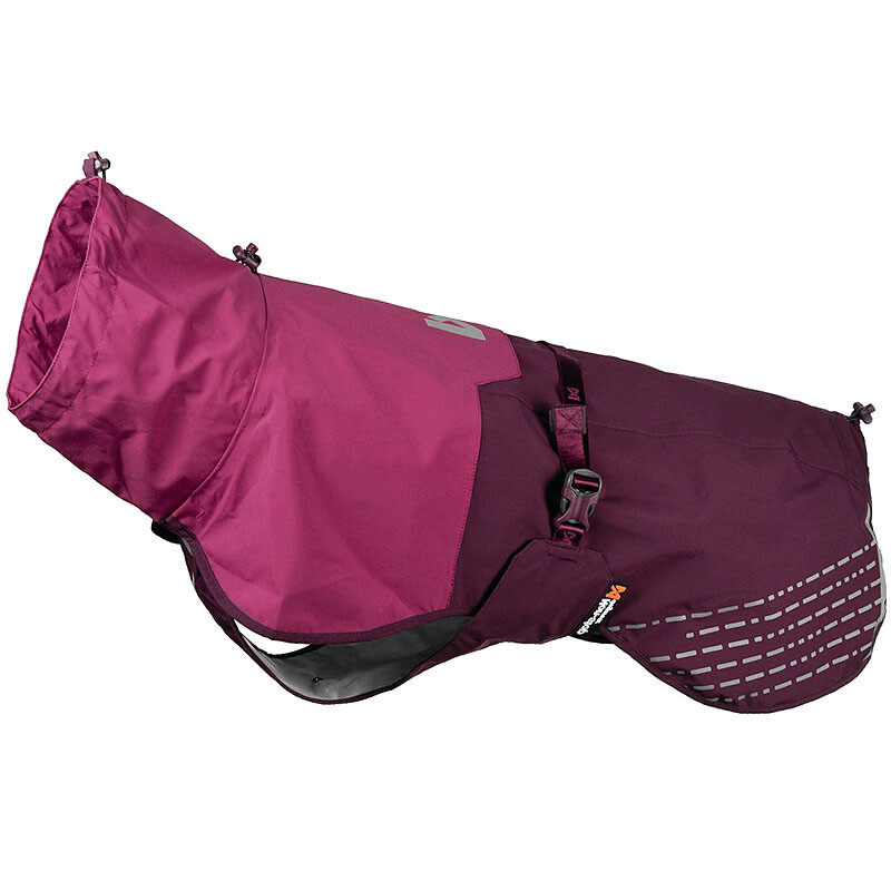 Non-stop Dogwear toller Regenmantel FJORD purple lila violett Größe 30