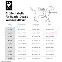 Hurtta Razzle Dazzle Pullover  Wendejacke Grau-grün 55