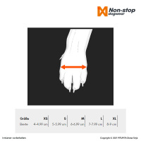 Non-stop dogwear Booties Solid Schuhe Pfotensocken in schwarz 4-er Pack S  4-5 cm