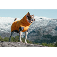 Hurtta Wintermantel Expedition Parka in orange 45XS für Dackel
