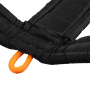Non-stop dogwear Line Grip Brustgeschirr Hundegeschirr in schwarz mit Griff 5  Brust 52-78 cm