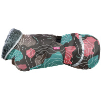 Pomppa Toppa Wintermantel im Muster Kartta 70