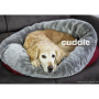 ActionFactory Cuddle Up ein Hundebett mit 3 Funktionen in burgund