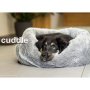 ActionFactory Cuddle Up ein Hundebett mit 3 Funktionen in burgund