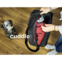 ActionFactory Cuddle Up ein Hundebett mit 3 Funktionen in burgund S 67 x 45 cm