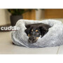 ActionFactory Cuddle Up ein Hundebett mit 3 Funktionen in burgund M 84 x 54cm