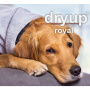 DryUp Trocken Cape Hundebademantel in silber silver Royal Premium