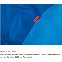 Non-stop dogwear Ly Schlafsack  für deinen Hund Outdoor Hundebett  in blau S