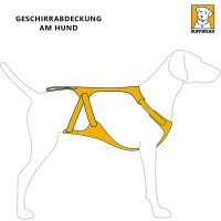 Ruffwear Load Up Geschirr Autogeschirr in Slate Blue dunkelblau L/XL