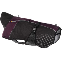 Non-stop Dogwear Regenmantel Beta Pro Raincoat in lila violett - schwarz Größe 27 | 22-25 cm
