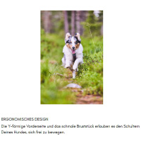 Non-stop dogwear Line 5.0 Brustgeschirr Hundegeschirr in grün 4  Brust 41-68 cm