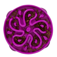 Outward Hound Anti Schling Napf Blume  lila violett in...