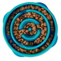 Outward Hound Anti Schling Napf Drop t&uuml;rkis in zwei...