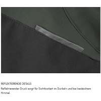 Non-stop Dogwear Glacier Wool Jacket 2.0 Wintermantel Größe 30 | 28-32 cm grau oliv