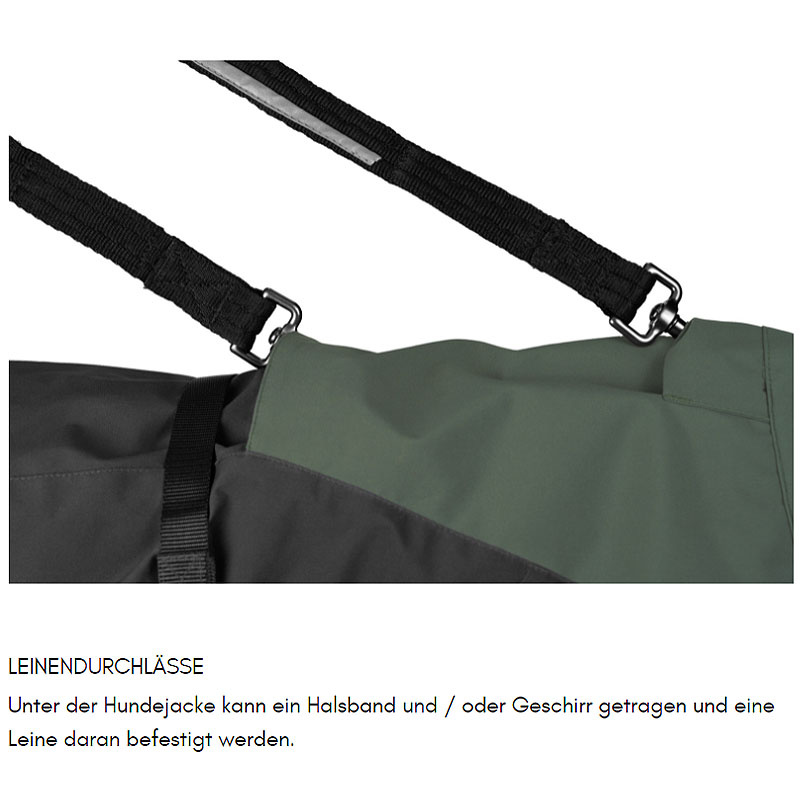 Non-stop Dogwear Glacier Wool Jacket 2.0 Wintermantel Größe 40 | 37-43 cm grau oliv