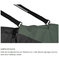 Non-stop Dogwear Glacier Wool Jacket 2.0 Wintermantel Größe 45 | 42-48 cm grau oliv