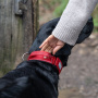 Rukka Pets Halsband Mission in rot mit Griff S