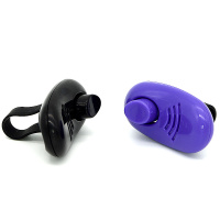 Clicker Klicker Fingerklicker Hundetraining in schwarz