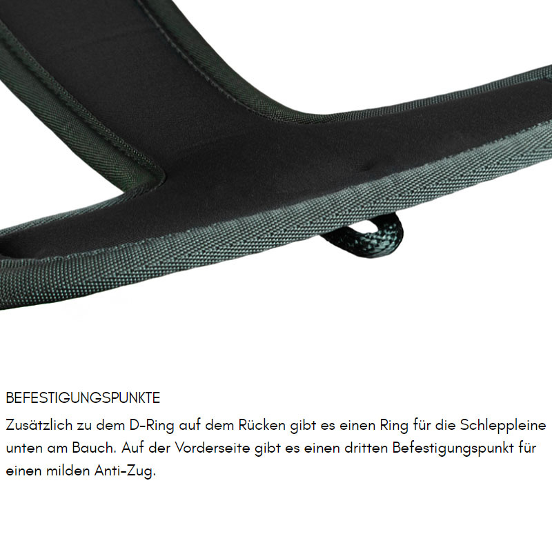 Non-stop dogwear Ramble Brustgeschirr Hundegeschirr in orange schwarz M