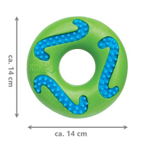 KONG Squeezz Goomz Ring zur Zahnreinigung M/L