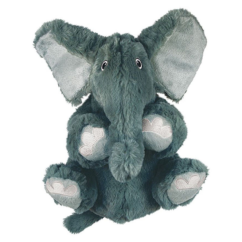 KONG Comfort Kiddos Elefant für Welpen Größe XS - ca. 15 cm