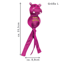 KONG Wubba Ballistic Friend 35,5cm groß L Affe in blau